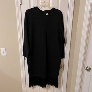 🔥👗🚨 Outlander Black Dress 👗 w fringes at the bottom! 2+ 40-42